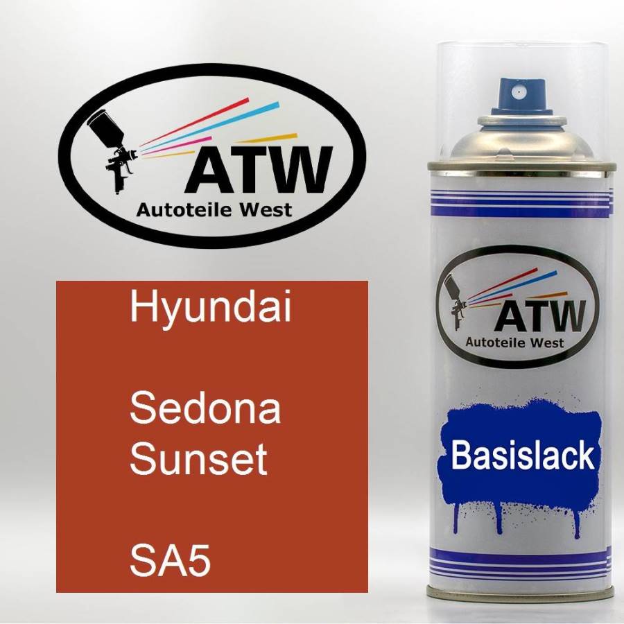 Hyundai, Sedona Sunset, SA5: 400ml Sprühdose, von ATW Autoteile West.